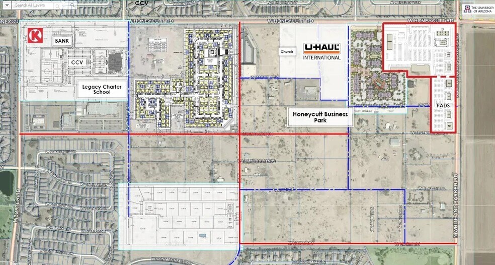 More Photos Of SW Honeycutt Rd & White & Parker Rd, Maricopa Land For Sale