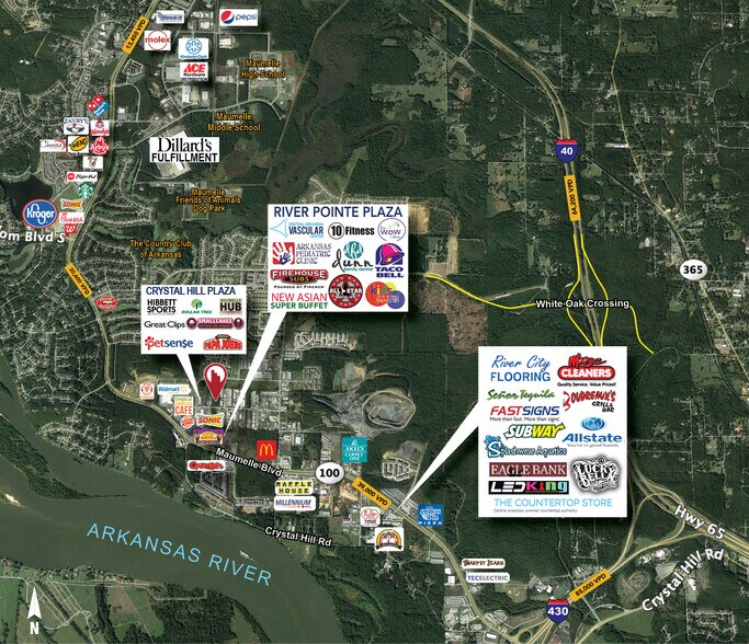 More Photos Of 13 Collins Industrial Pl, North Little Rock Land For Sale