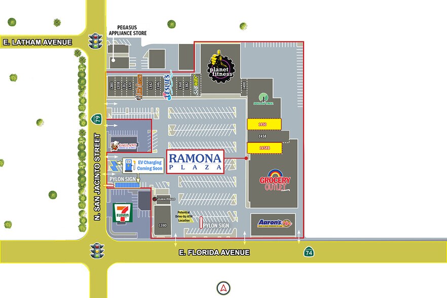 More Photos Of 1301-1699 E Florida Ave, Hemet Unknown For Lease