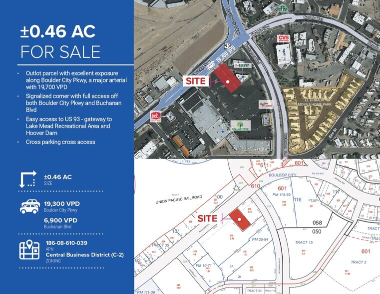 More Photos Of 1027 Boulder City Pkwy, Boulder City Land For Sale