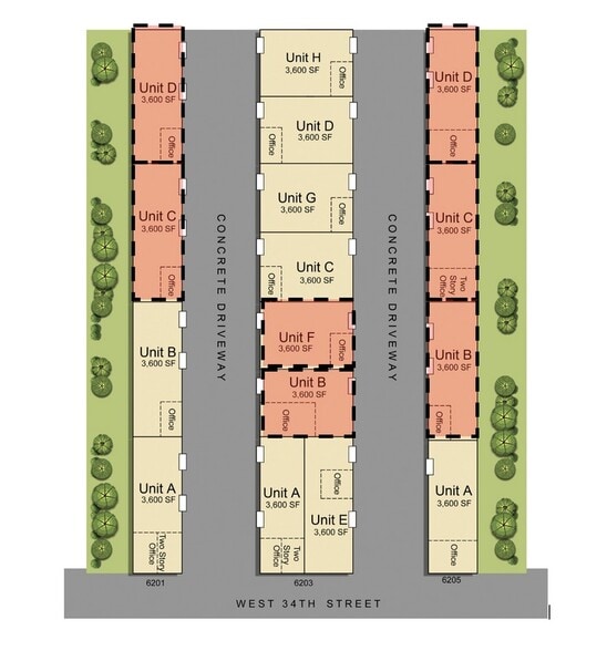 More Photos Of 6201-6205 W 34th St, Houston Warehouse For Lease