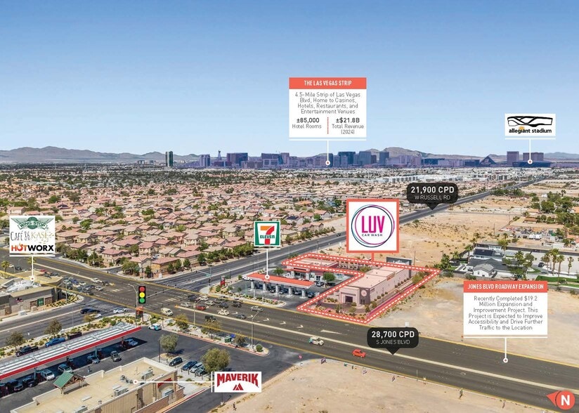 More Photos Of 5730 S Jones Blvd, Las Vegas Carwash For Sale