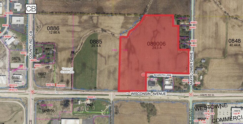 Primary Photo Of Schroth Ln, Greenville Land For Sale