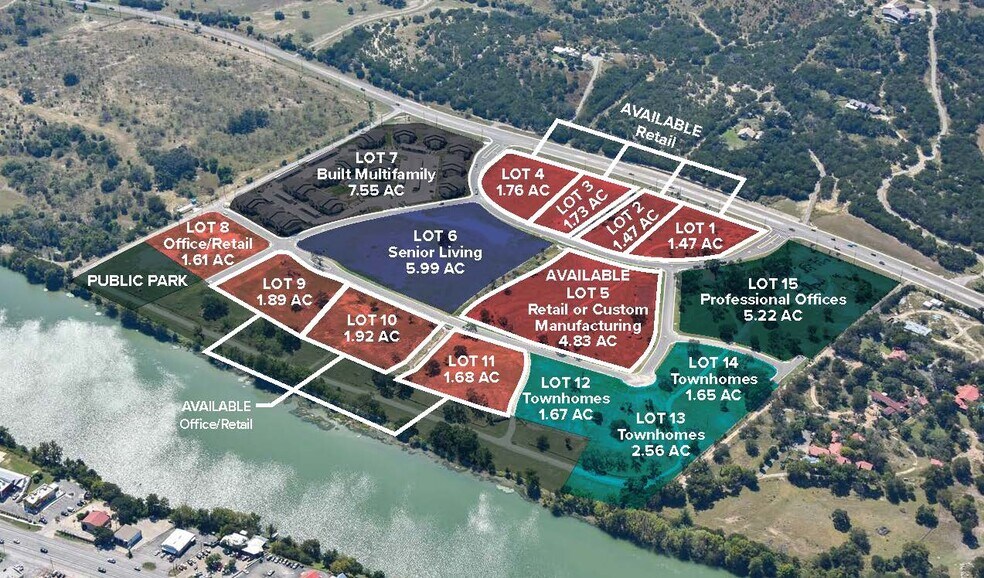 Primary Photo Of 1091 Landing Lane, Kerrville Land For Sale