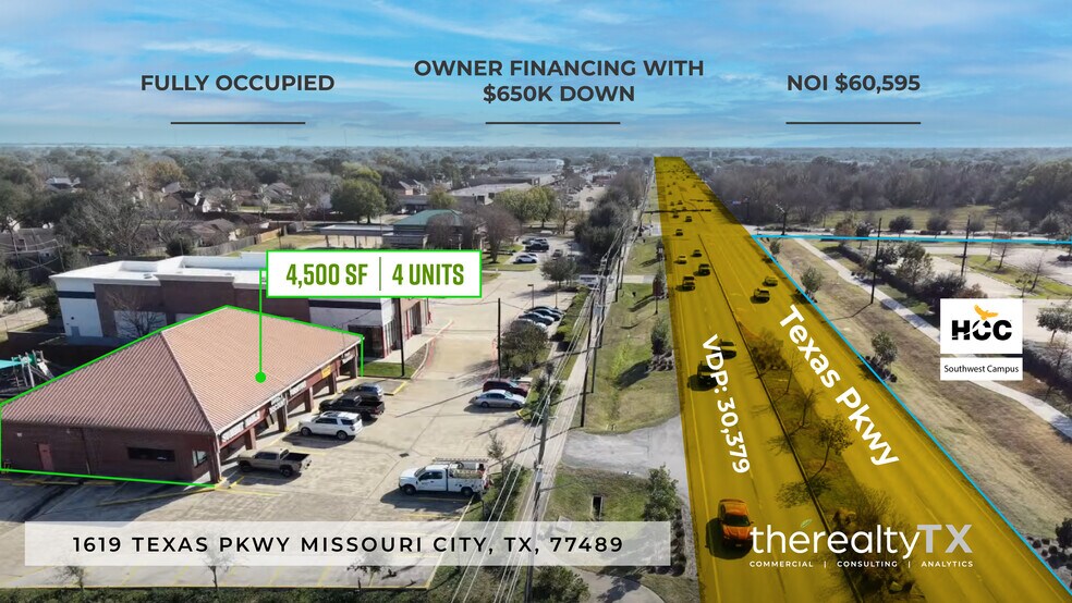 More Photos Of 1619 Texas Pky, Missouri City General Retail For Sale