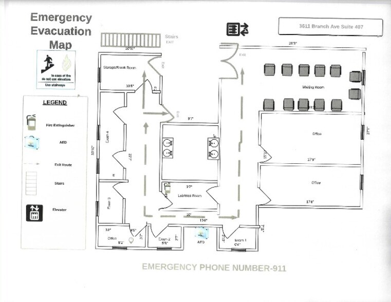 More Photos Of 3611 Branch Ave, Temple Hills Medical For Lease