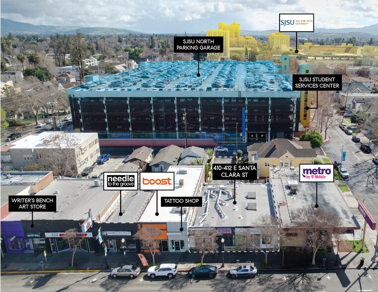 More Photos Of 410-412 E Santa Clara St, San Jose Storefront For Lease