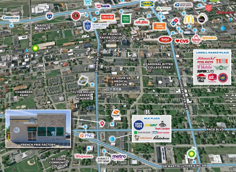 More Photos Of 3610 Page Blvd, Saint Louis Fast Food For Lease