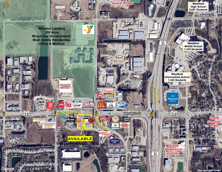 More Photos Of 827 E State Road 32, Westfield Fast Food For Lease