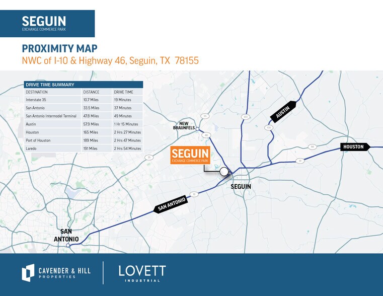 More Photos Of IH-10 & Highway 46, Seguin Distribution For Lease