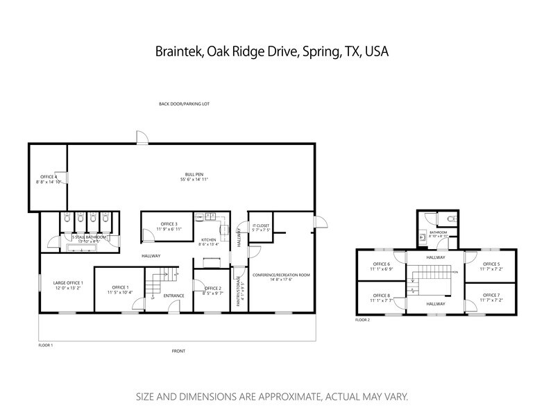 More Photos Of 26519 Oak Ridge Dr, Spring Storefront Retail Office For Sale