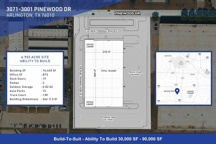 More Photos Of 3001-3071 Pinewood Dr, Arlington Distribution For Sale