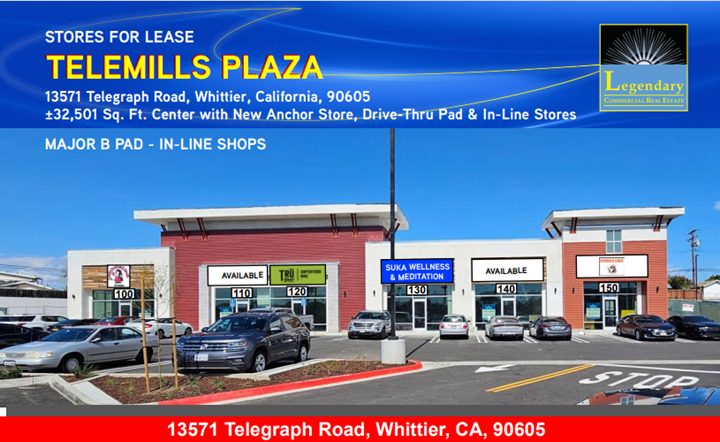 Primary Photo Of 13555 Telegraph Rd, Whittier Unknown For Lease