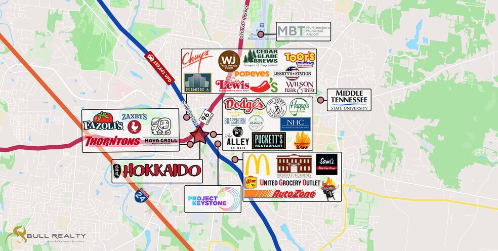 More Photos Of 521 NW Broad St, Murfreesboro Freestanding For Sale