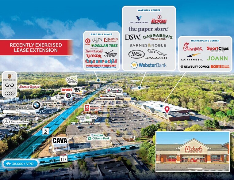 Primary Photo Of 1500 Bald Hill Rd, Warwick Freestanding For Sale