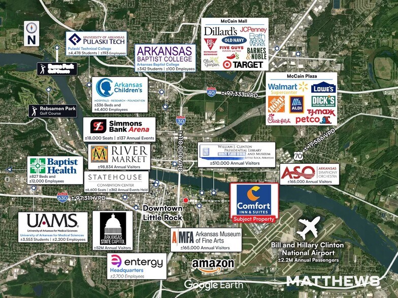 More Photos Of 707 Interstate 30, Little Rock Hotel For Sale