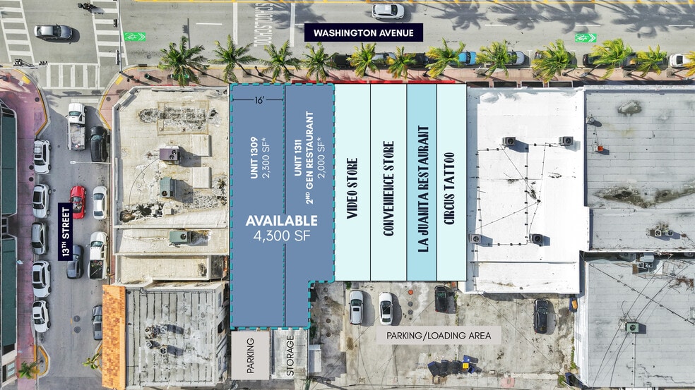 More Photos Of 1311 Washington Ave, Miami Beach General Retail For Lease