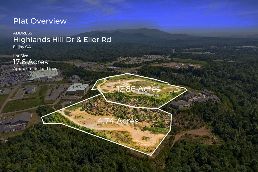 Primary Photo Of 12.86 AC Highlands Hill Drive, Ellijay Land For Sale