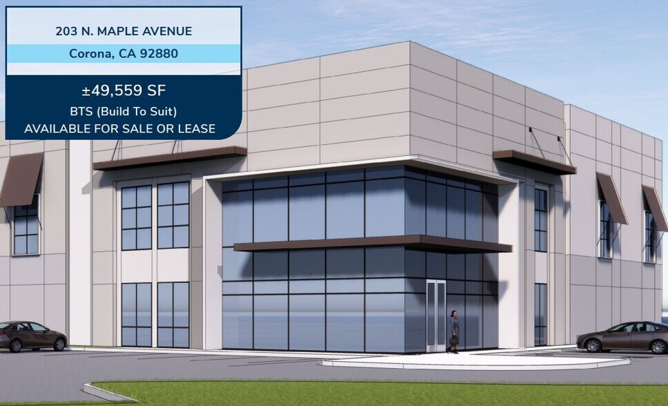 Primary Photo Of 203 N Maple St, Corona Industrial For Sale