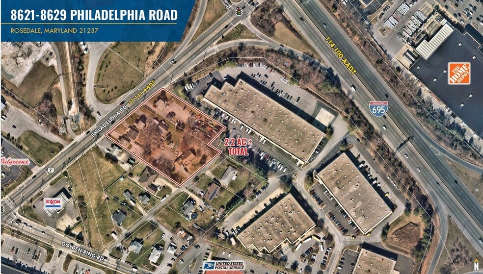 More Photos Of 8621 - 8629 Philadelphia Rd, Rosedale Land For Sale