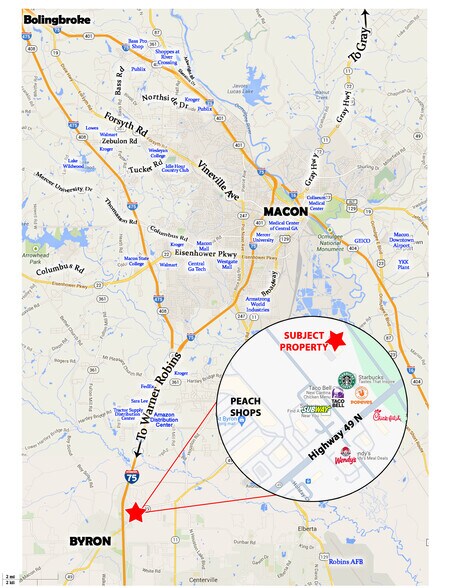 More Photos Of 505 Highway 49 N, Byron Flex For Lease