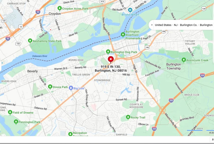 More Photos Of 919-921 W Route 130, Burlington Storefront For Sale