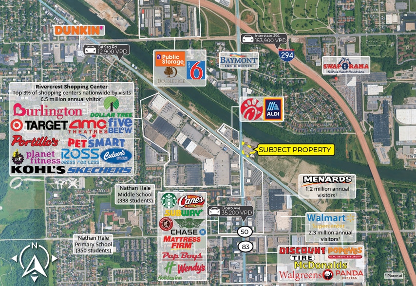 More Photos Of 4736-4756 W Cal Sag Rd, Crestwood Storefront For Sale