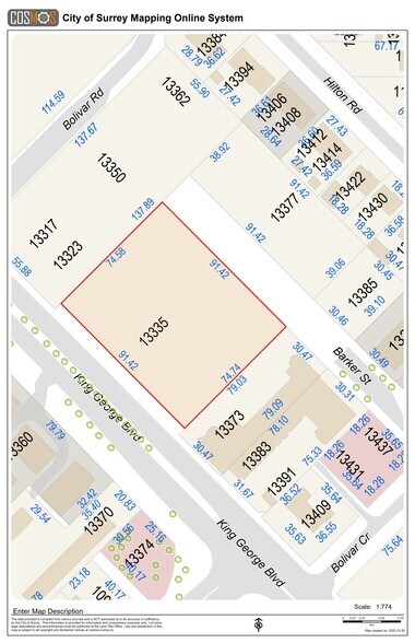 More Photos Of 13335 King George Blvd, Surrey Land For Sale
