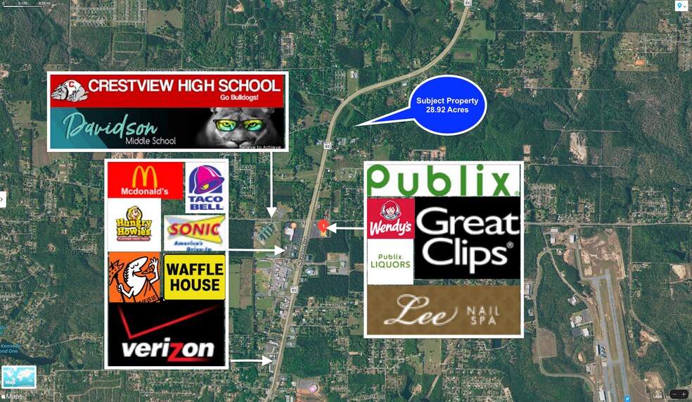 More Photos Of 5908 Houston Ln, Crestview Land For Sale