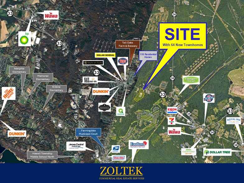 More Photos Of 1230 New Jersey 33, Farmingdale Land For Lease