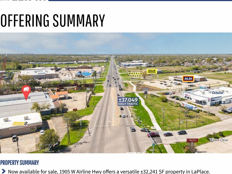 More Photos Of 1905 W Airline Hwy, La Place Freestanding For Sale