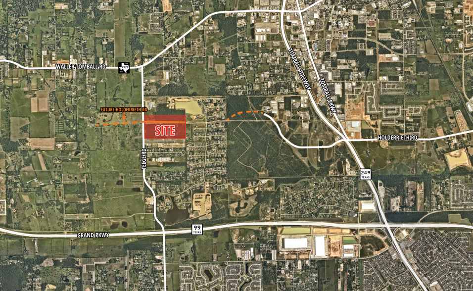 Primary Photo Of Telge Rd & Future Holderrieth Rd, Tomball Land For Sale