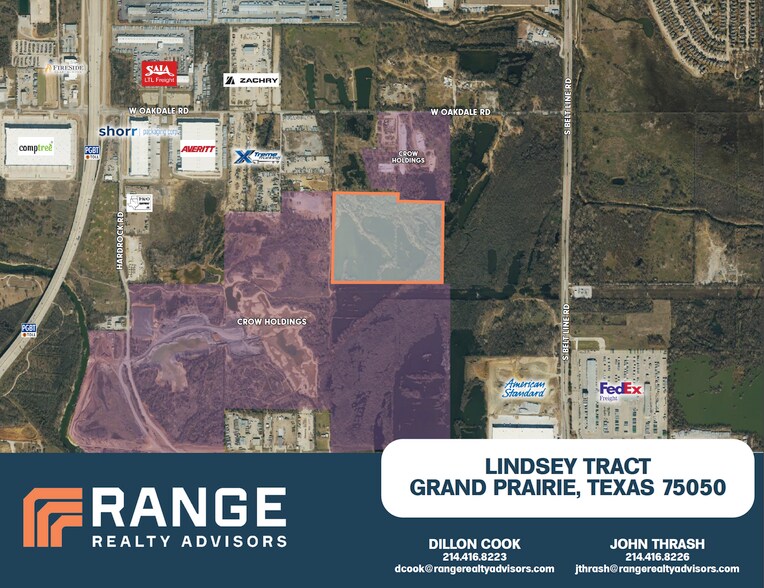 Primary Photo Of 102 Oakdale rd, Grand Prairie Land For Sale