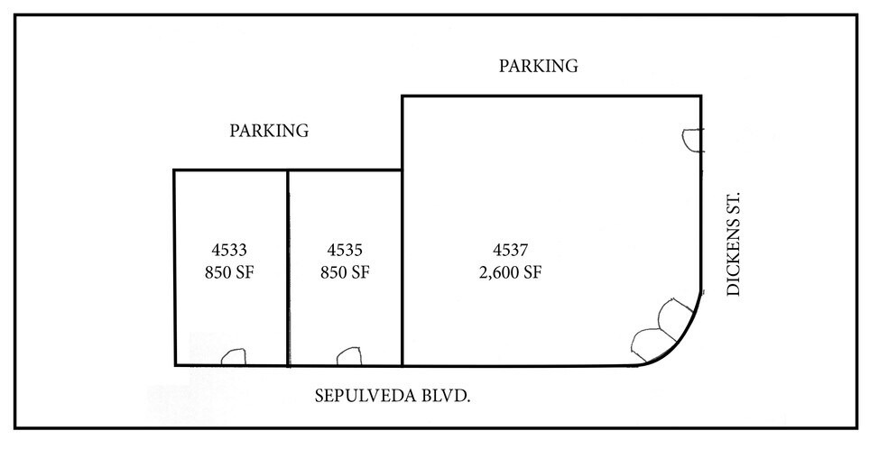 More Photos Of 4523-4535 Sepulveda Blvd, Sherman Oaks Storefront For Lease