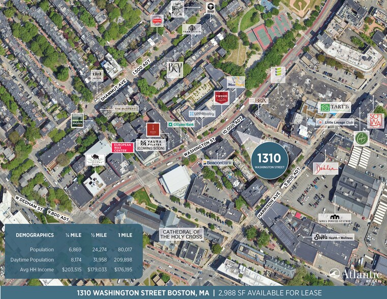 More Photos Of 1310 Washington St, Boston General Retail For Lease