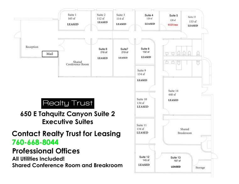 More Photos Of 650 E Tahquitz Canyon Way, Palm Springs Office For Lease