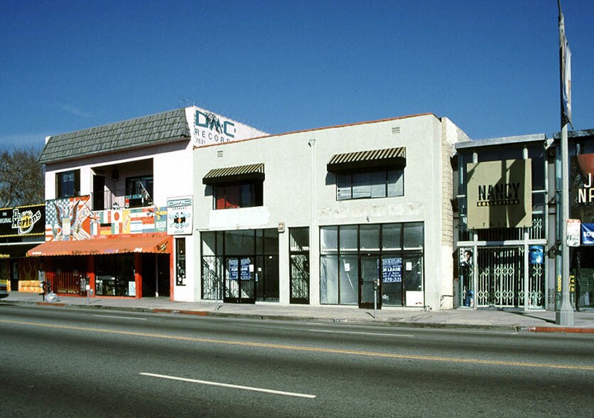 Primary Photo Of 7615 1/2-7617 1/2 Melrose Ave, Los Angeles Storefront For Lease