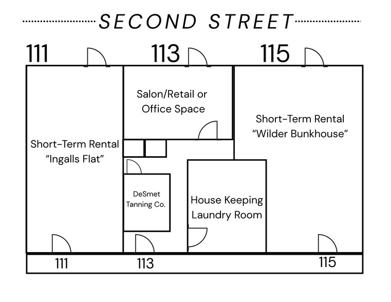 More Photos Of 115 2nd SE st, De Smet Storefront Retail Office For Sale