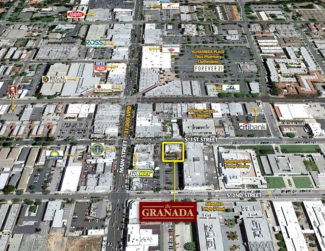 More Photos Of 17 S 1st St, Alhambra Restaurant For Sale