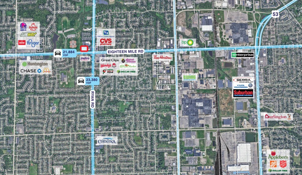 More Photos Of 3777 Eighteen Mile Rd, Sterling Heights Office For Lease