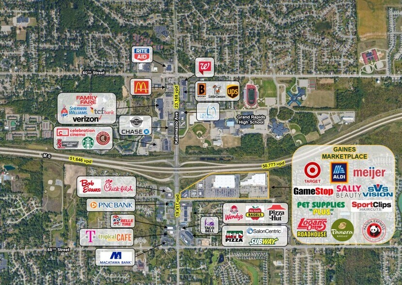 More Photos Of 1825-1925 MarketPlace Dr SE, Caledonia Unknown For Lease