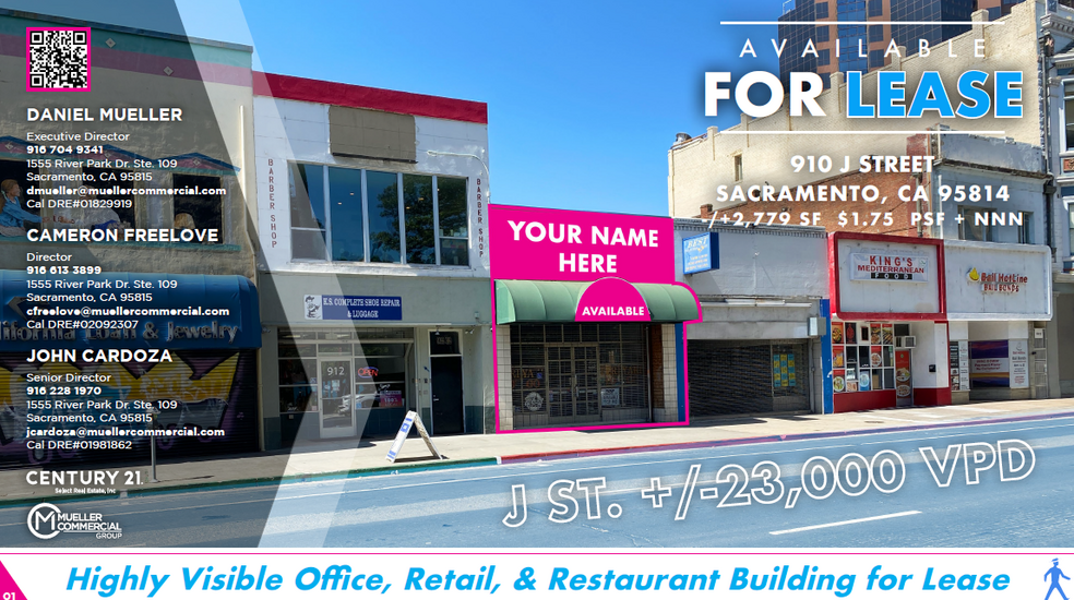 Primary Photo Of 910 J St, Sacramento Storefront For Lease