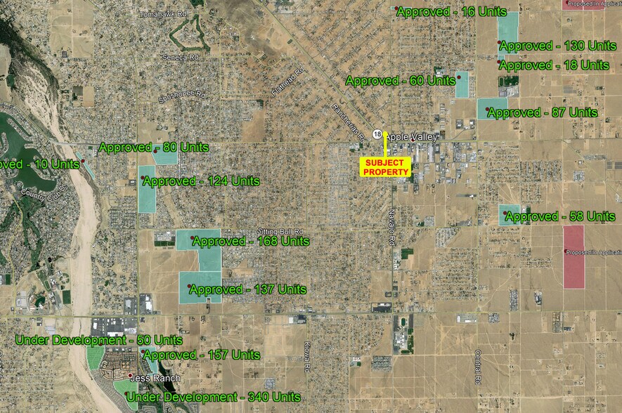 More Photos Of Highway 18 & Navajo Rd, Apple Valley Land For Lease