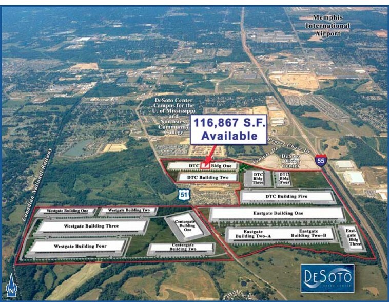 More Photos Of 710 Venture Dr, Southaven Warehouse For Lease