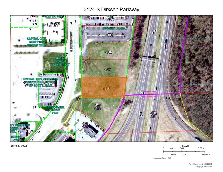 More Photos Of 3124 S Dirksen Pky, Springfield Land For Sale
