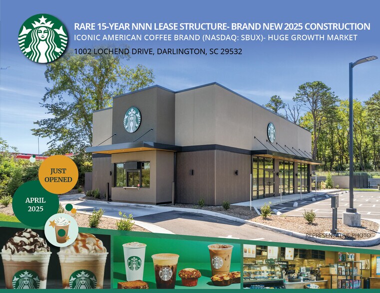 Primary Photo Of Starbucks, Darlington Freestanding For Sale