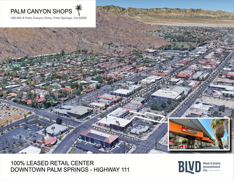 More Photos Of 462 S Palm Canyon Dr, Palm Springs General Retail For Sale