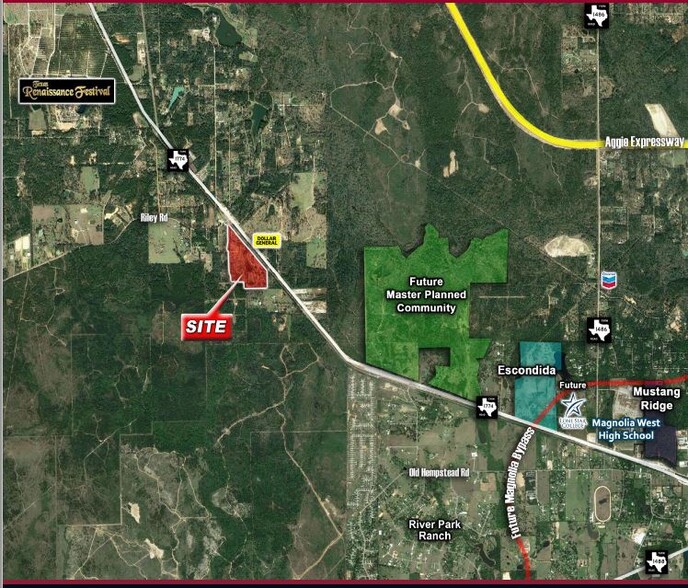 Primary Photo Of FM 1774, Plantersville Land For Sale