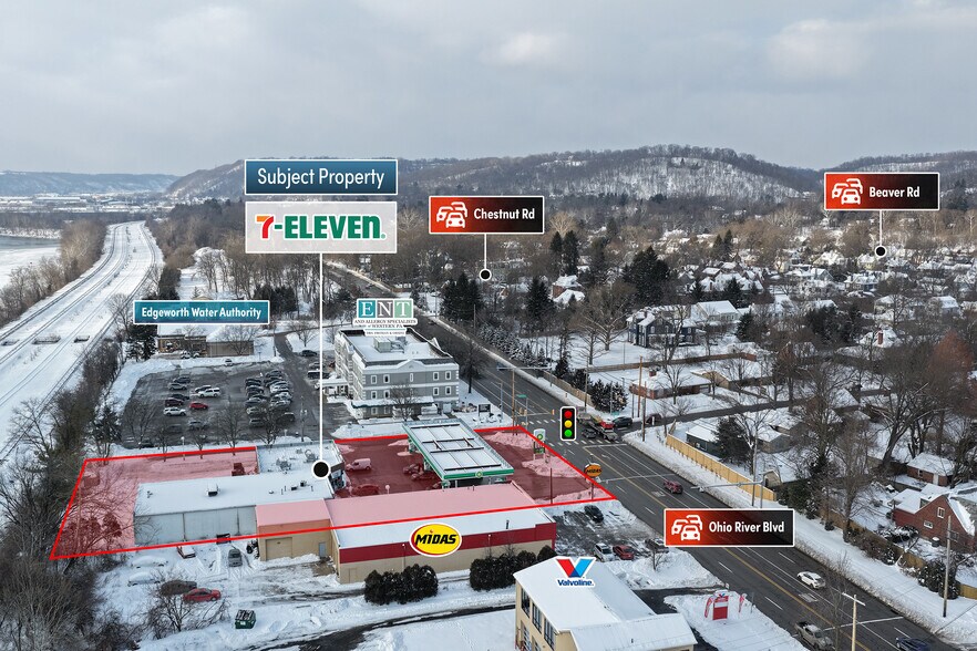 More Photos Of 209 Ohio River Blvd, Sewickley Auto Repair For Sale