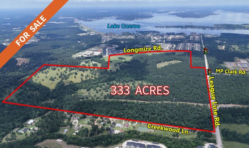 Primary Photo Of 7800 Longmire Rd, Conroe Land For Sale